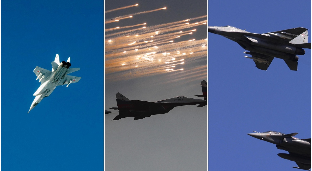 Jet russi intercettati, dalla Lettonia all