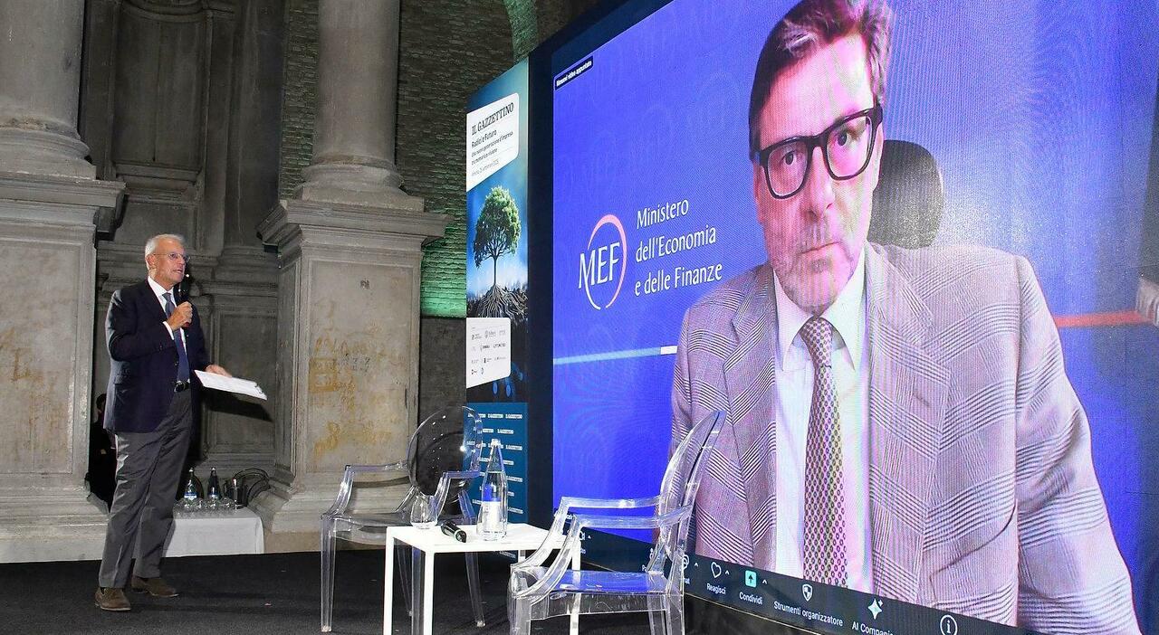Giorgetti: «L?operazione su Mps è stata un successo. Bisognava criticare prima» Giorgetti: «L?operazione su Mps è stata un successo. Bisognava criticare prima»