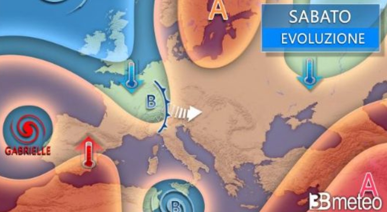 Allerta meteo sull