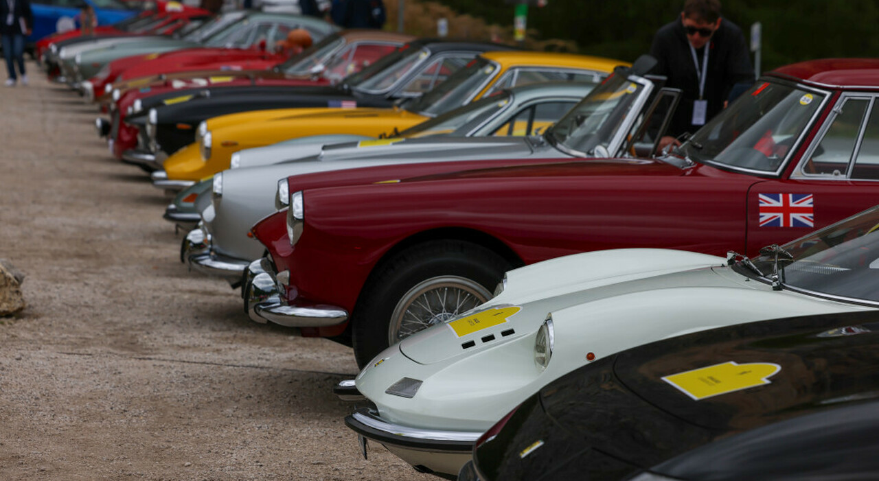 Ferrari, 60 gioielli storici del Cavallino Rampante alla Cavalcade Classiche svolta in Alto Adige