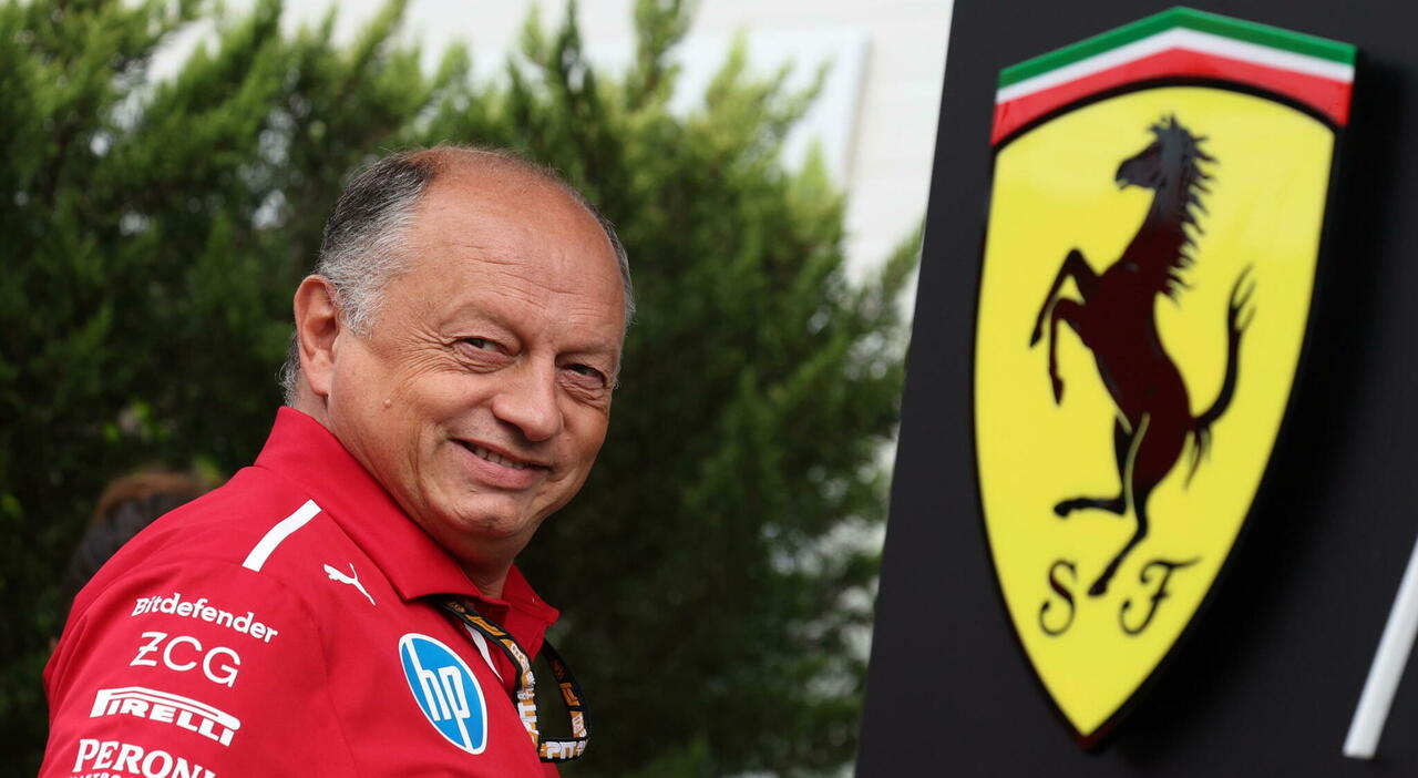 Il team principal della Ferrari, Fr&eacute;d&eacute;ric Vasseur