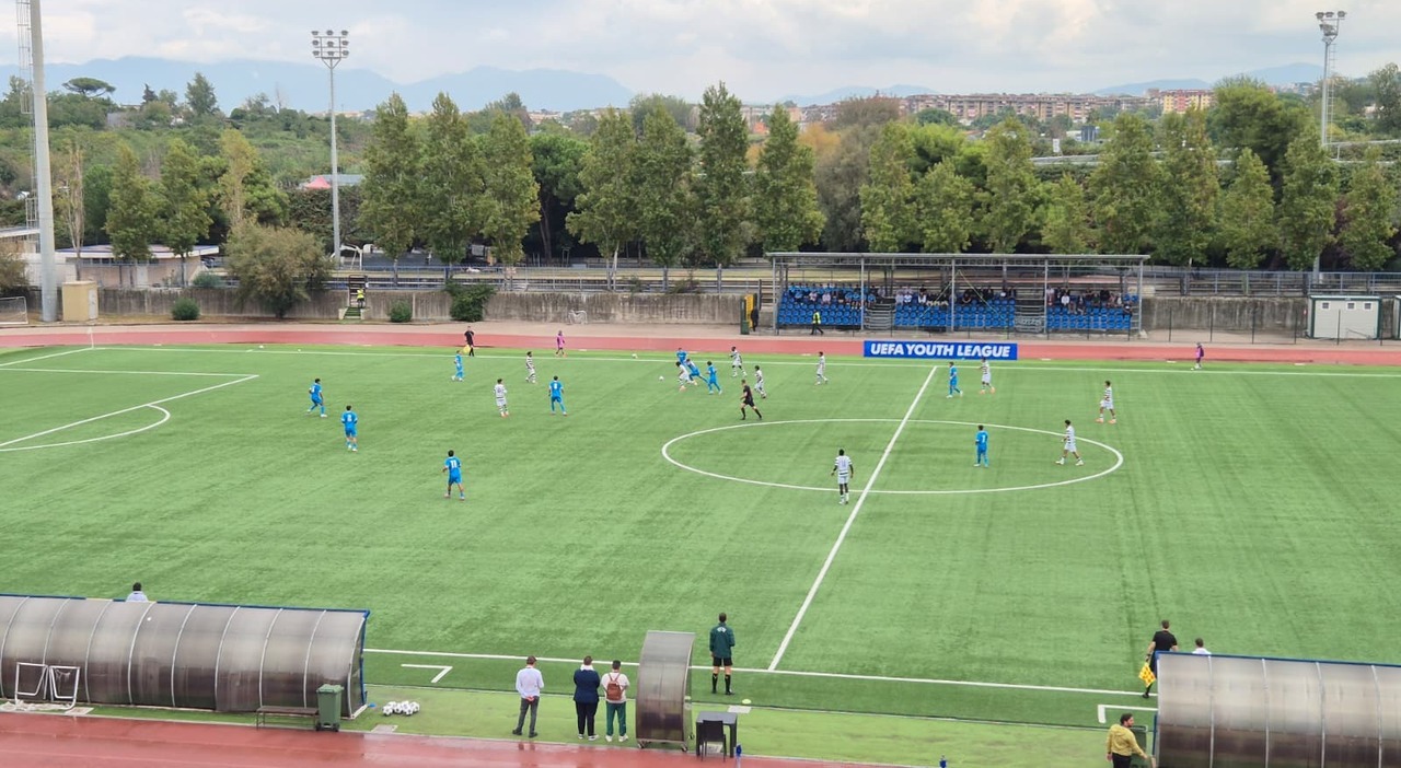 youth league napoli sporting 1 1 un punto che alza il morale degli azzurrini
