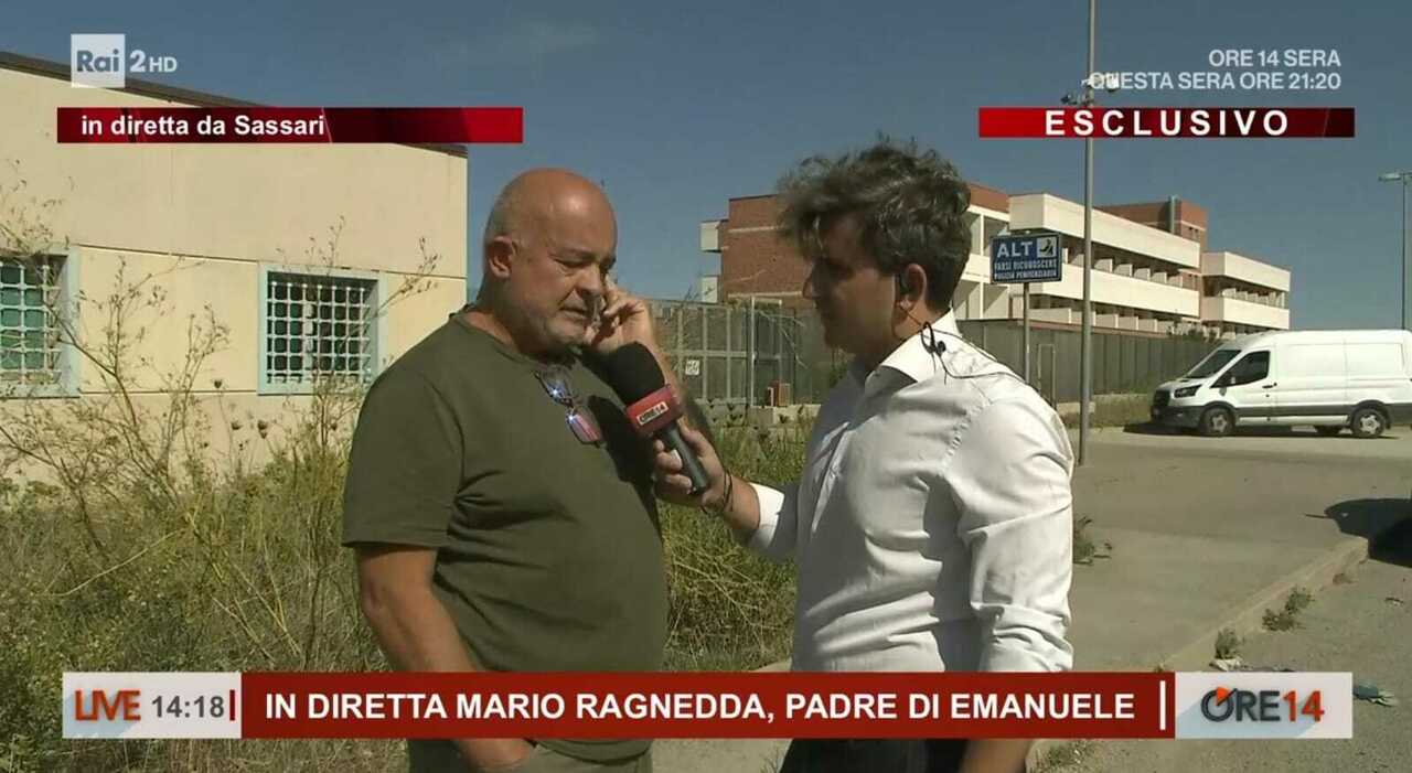 Emanuele Ragnedda, il papà Mario: «Cinzia Pinna? Come se avessi perso una figlia, avrei preferito fosse morto lui»