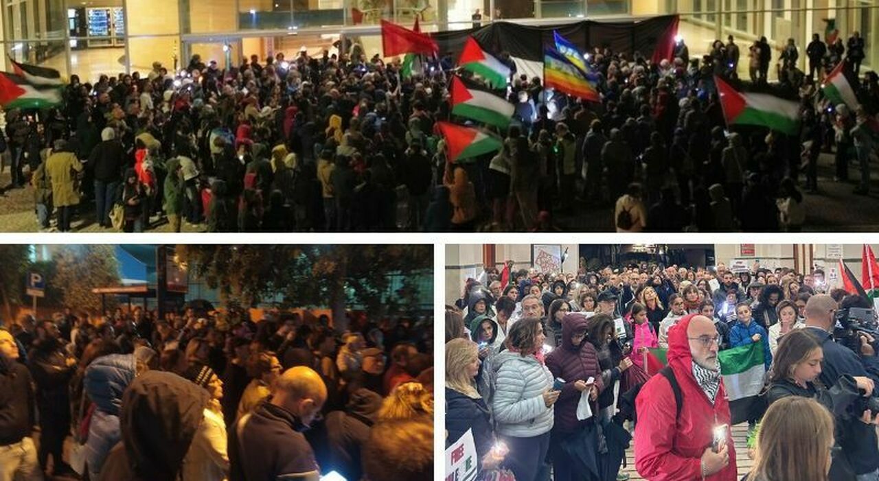 luci sulla palestina gli ospedali pugliesi si illuminano per gaza flash mob per la pace