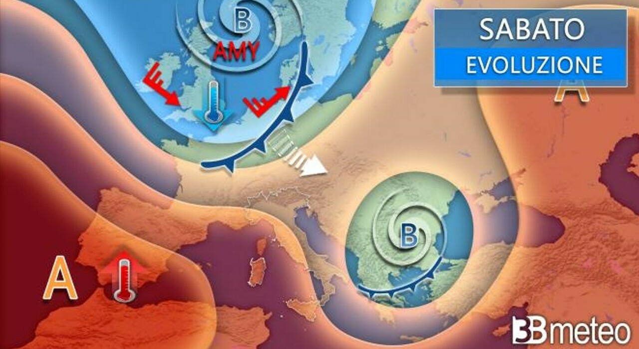 la super tempesta extra tropicale amy arriva in italia ecco dove e quando freddo polare temporali e venti fino a 100 km h