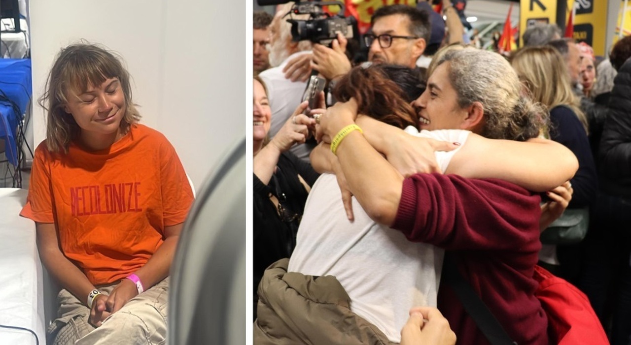 trattati come terroristi da bere acqua rancida medicine sequestrate i racconti degli attivisti italiani di flotilla israele greta thunberg maltrattata menzogne