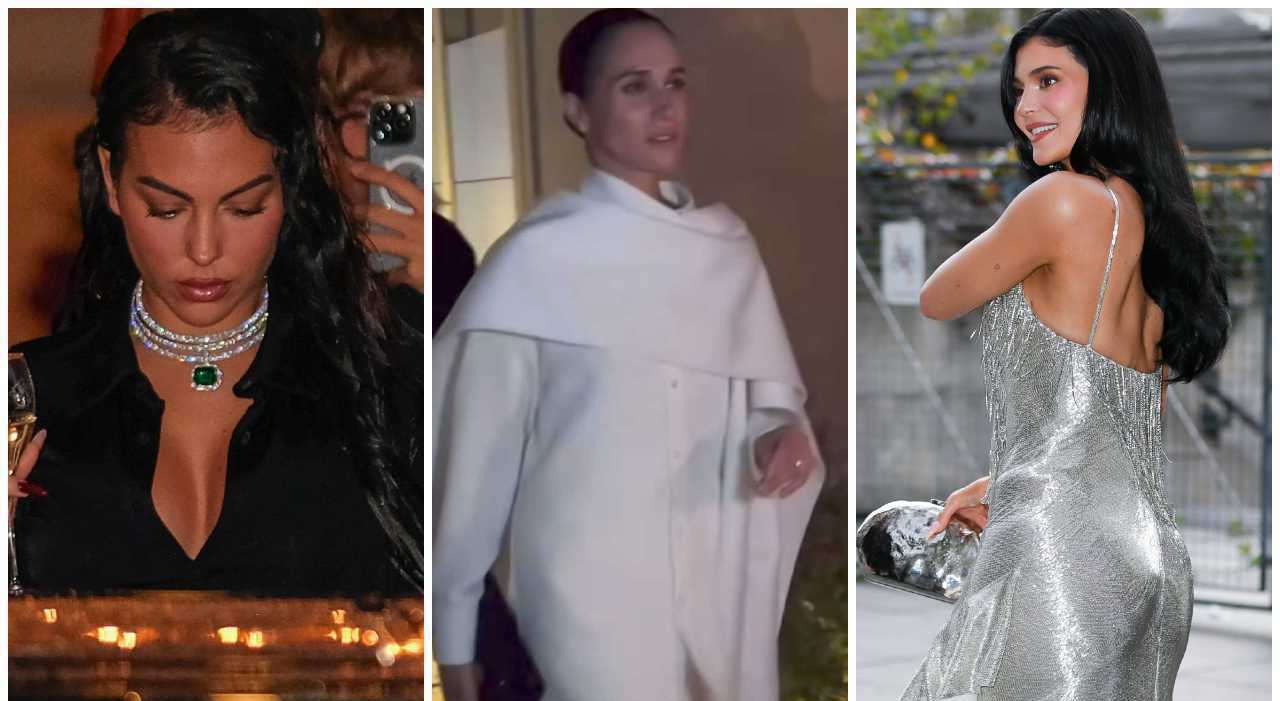 Paris Fashion Week, pagelle look: Meghan Markle total white da regina (10), Georgina Rodriguez con l