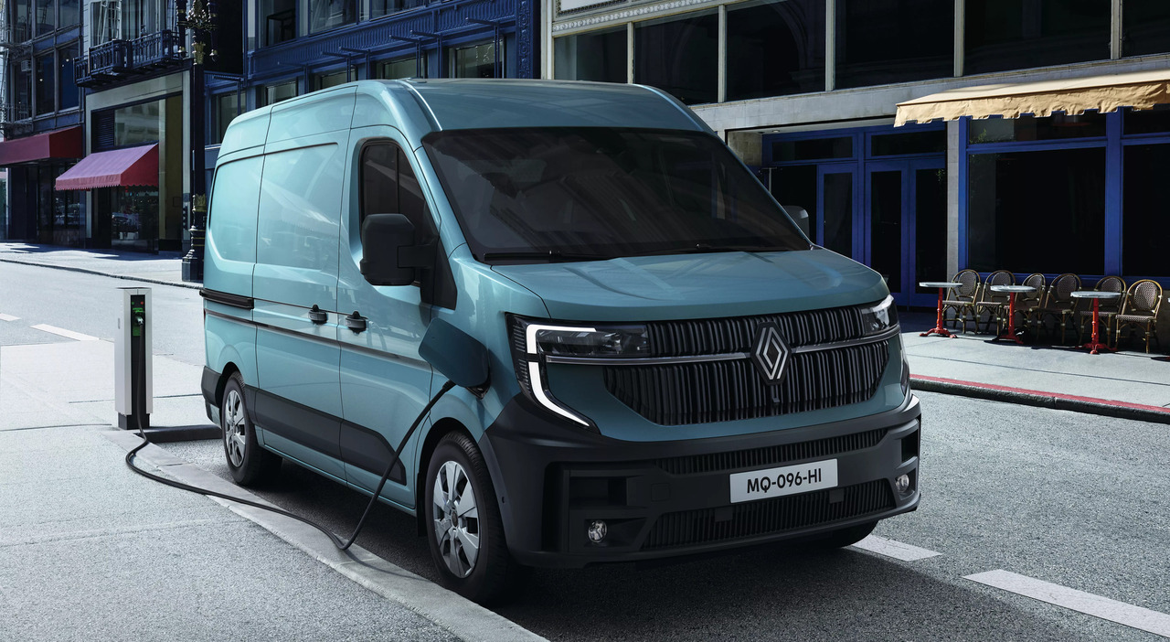 Un furgone elettrico