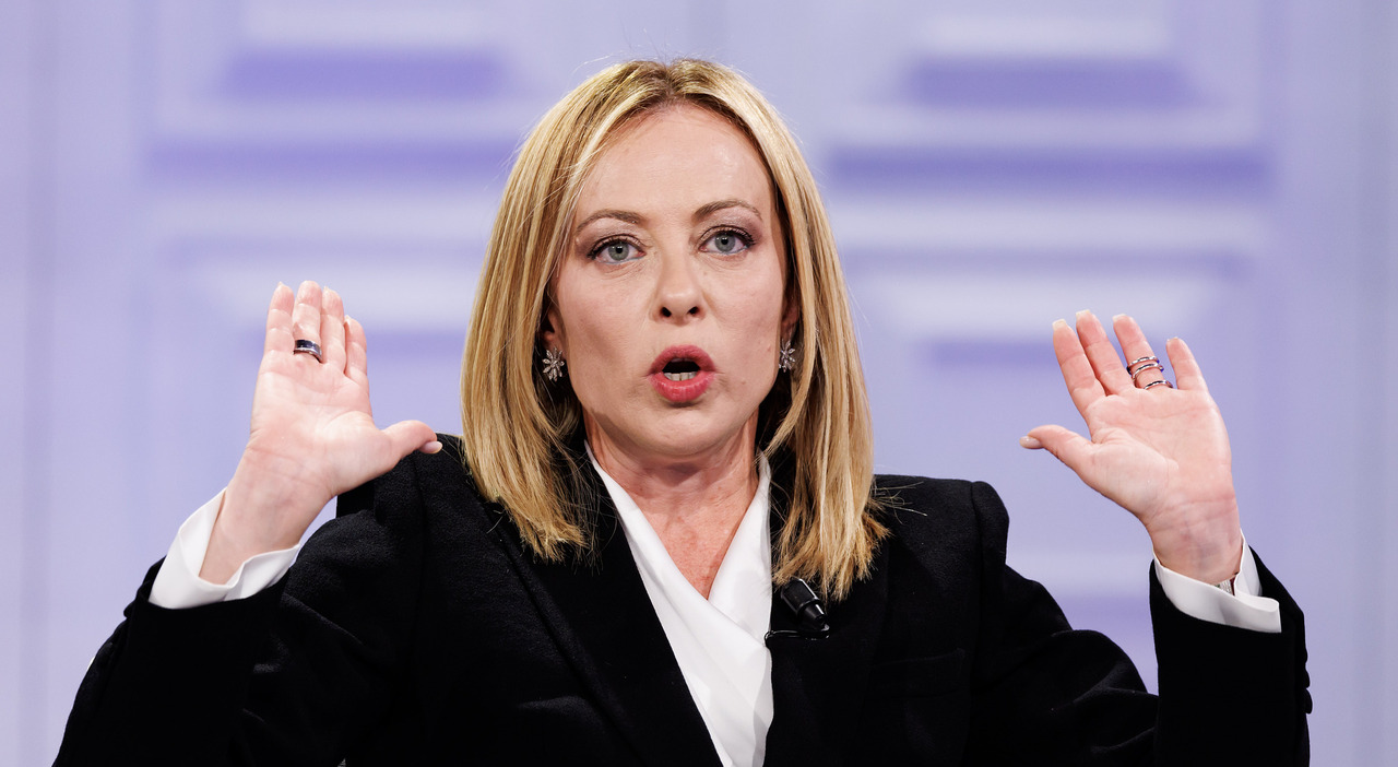 meloni da vespa cgil interessata pi249 alla sinistra che ai lavoratori clima imbarbarito non conto pi249 le minacce di morte