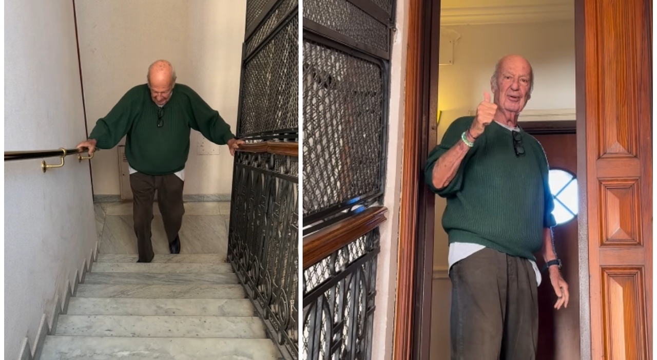 Nicola Carraro torna a camminare dopo la malattia. Le prime scale e la dedica a Mara Venier: «Le cure di mia moglie mi hanno fatto rinascere»