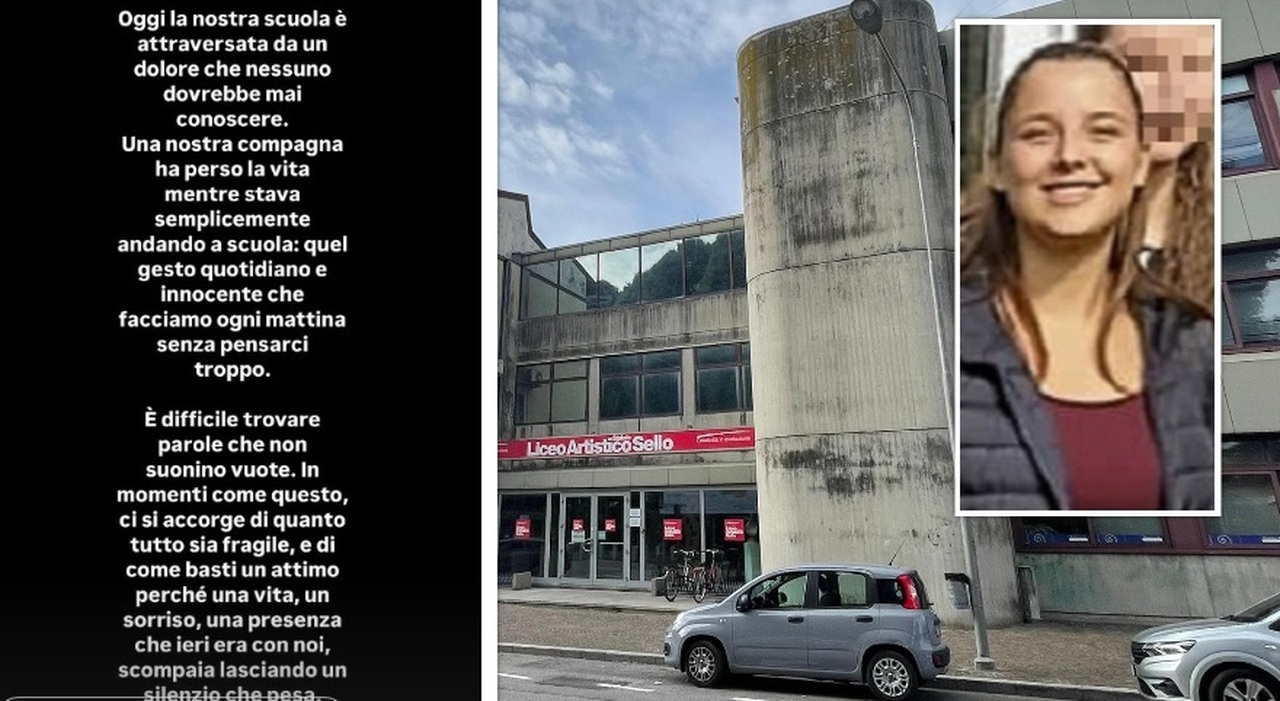 alice morsanutto investita mentre va a scuola chi era la 17enne i compagni sconvolti erano statue di dolore