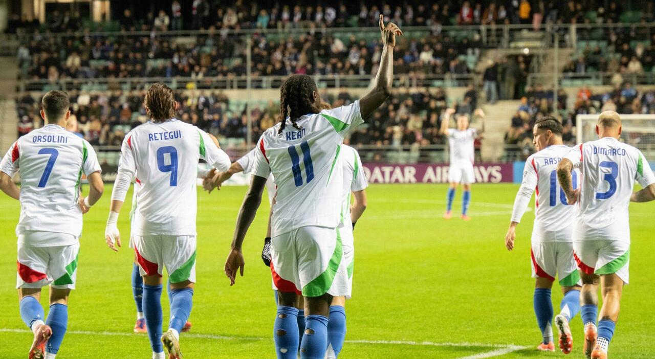 Estonia Italia, le pagelle: Kean (7) e Esposito (7) decisivi. Brilla Tonali (7). Male Donnarumma (5) sul gol degli avversari Estonia Italia, le pagelle: Kean (7) e Esposito (7) decisivi. Brilla Tonali (7). Male Donnarumma (5) sul gol degli avversari