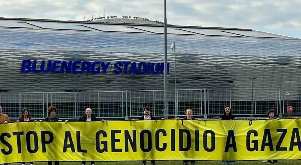italia israele centri sociali al corteo propal prima della partita piantedosi massima attenzione
