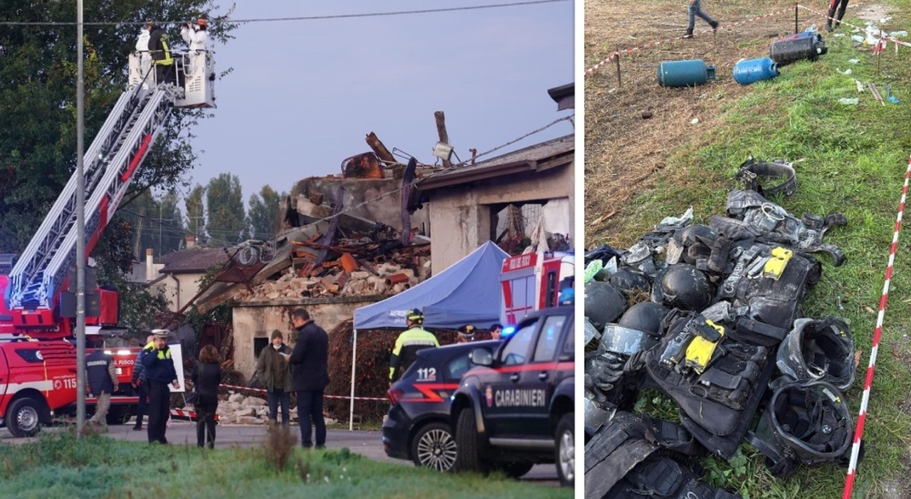 Fratelli fanno esplodere il casolare durante lo sgombero, morti tre carabinieri e 13 feriti. Fermato il fuggitivo Fratelli fanno esplodere il casolare durante lo sgombero, morti tre carabinieri e 13 feriti. Fermato il fuggitivo