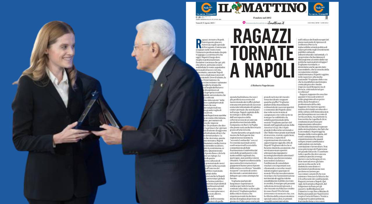 Virginia Venezia , Eni Award da Mattarella: «Io, ricercatrice dell?anno alla Federico II ho trovato la conoscenza e il futuro» Virginia Venezia , Eni Award da Mattarella: «Io, ricercatrice dell?anno alla Federico II ho trovato la conoscenza e il futuro»