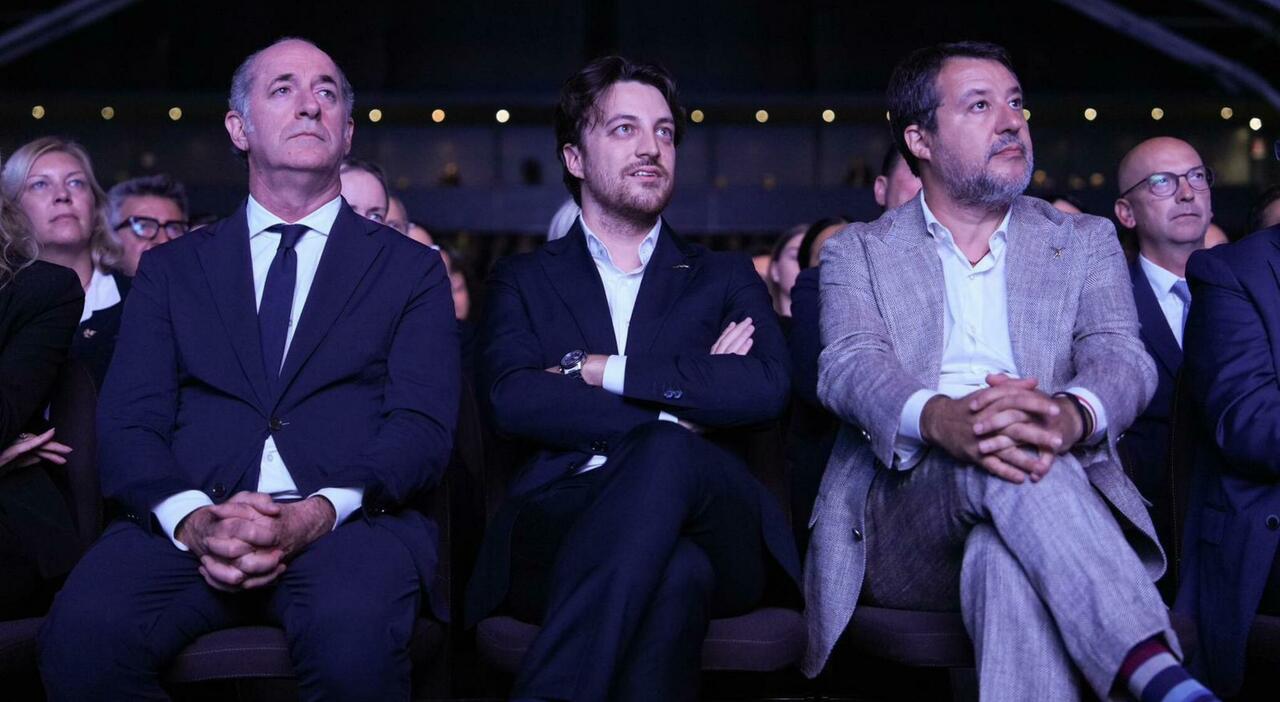 Zaia: «Mi candido capolista in Veneto». Aperta la campagna elettorale di Alberto Stefani Zaia: «Mi candido capolista in Veneto». Aperta la campagna elettorale di Alberto Stefani