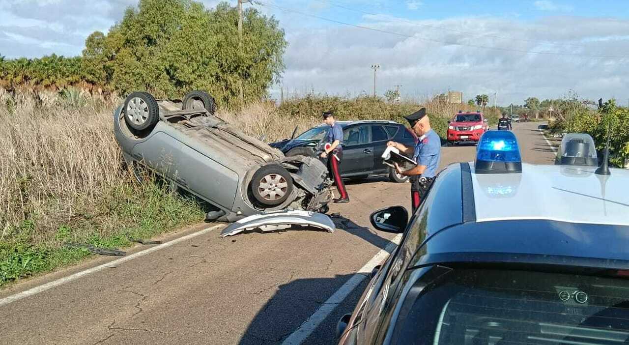 Salento, incidente tra due auto: ferita una ragazza Salento, incidente tra due auto: ferita una ragazza