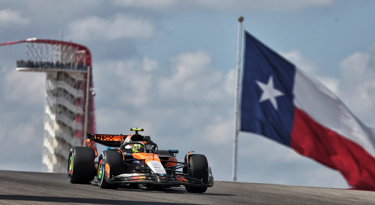 GP di Austin, libere: torna il weekend con il format Sprint, Norris comanda le operazioni, crisi Ferrari