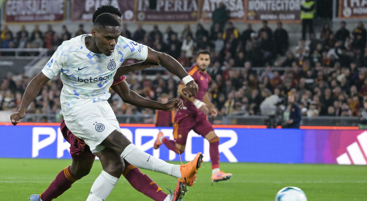 roma inter 0 1 pagelle barella 75 illumina bonny 7 glaciale kon233 7 ovunque dovbyk 45