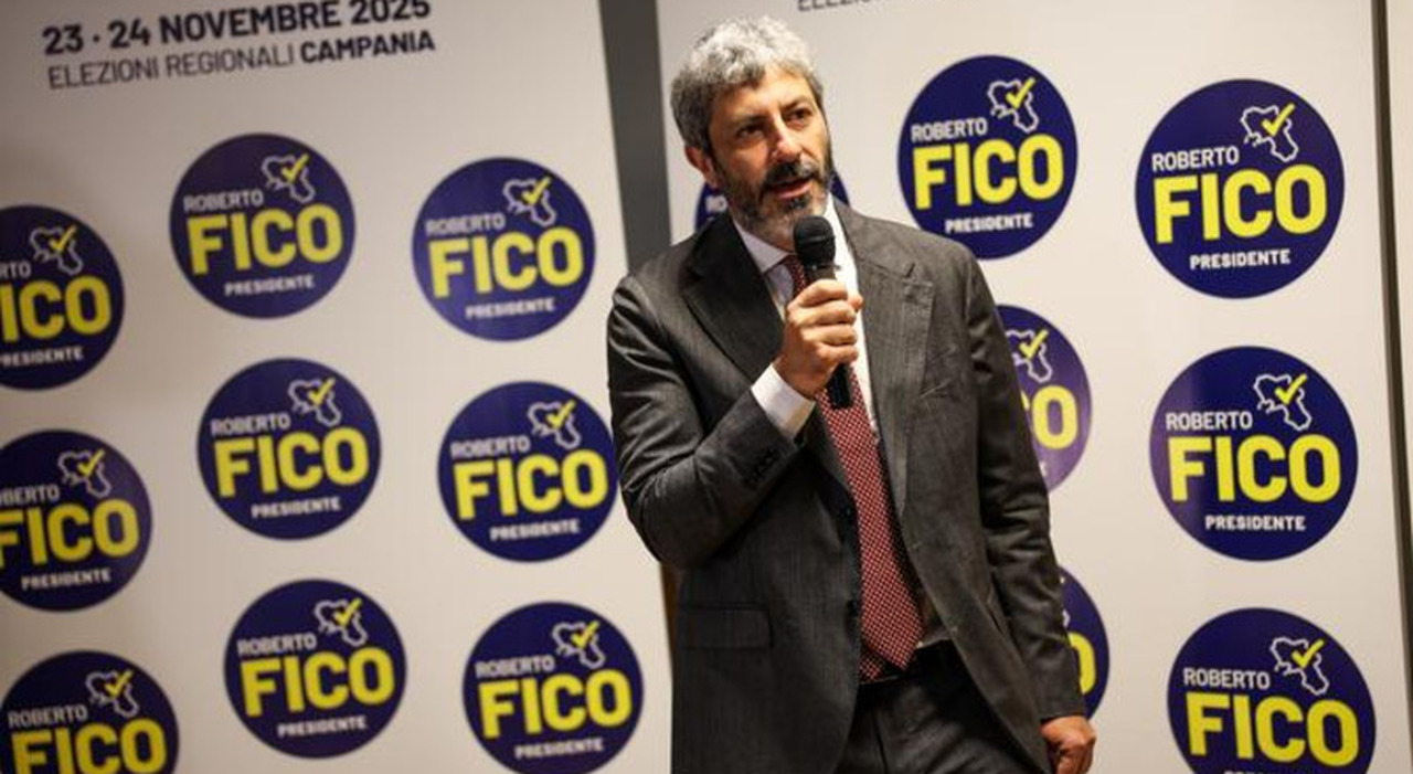 Regionali, Fico lancia la sfida: «Qui in Campania la destra non vince» Regionali, Fico lancia la sfida: «Qui in Campania la destra non vince»