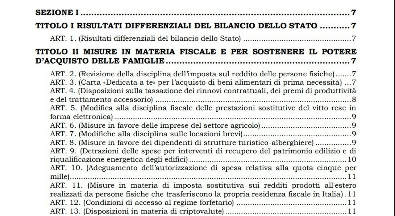 Manovra, dall Manovra, dall