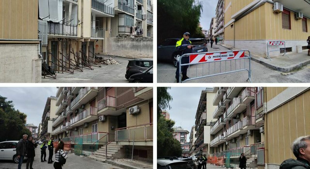 ?Rischio crolli, nuovo allarme a Bari: sgomberate due palazzine, evacuate 20 famiglie ?Rischio crolli, nuovo allarme a Bari: sgomberate due palazzine, evacuate 20 famiglie