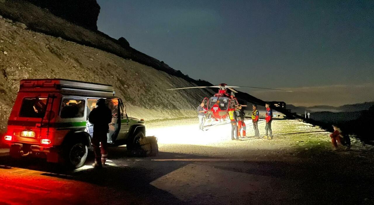 Incidente con elicottero sulle montagne di Fanes, in val Pusteria Incidente con elicottero sulle montagne di Fanes, in val Pusteria