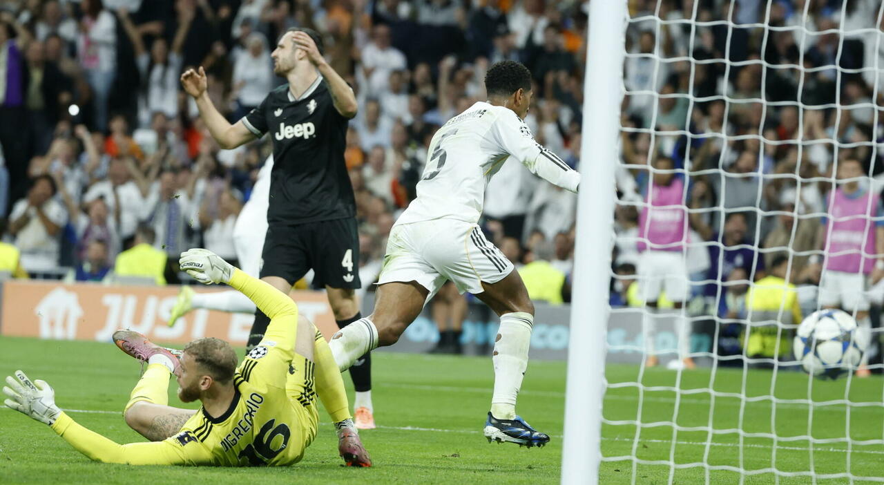 Real Madrid Juve 1 0, le pagelle: Bellingham (7) appare nel momento decisivo, Courtois (7) decisivo, Di Gregorio (7) Real Madrid Juve 1 0, le pagelle: Bellingham (7) appare nel momento decisivo, Courtois (7) decisivo, Di Gregorio (7)