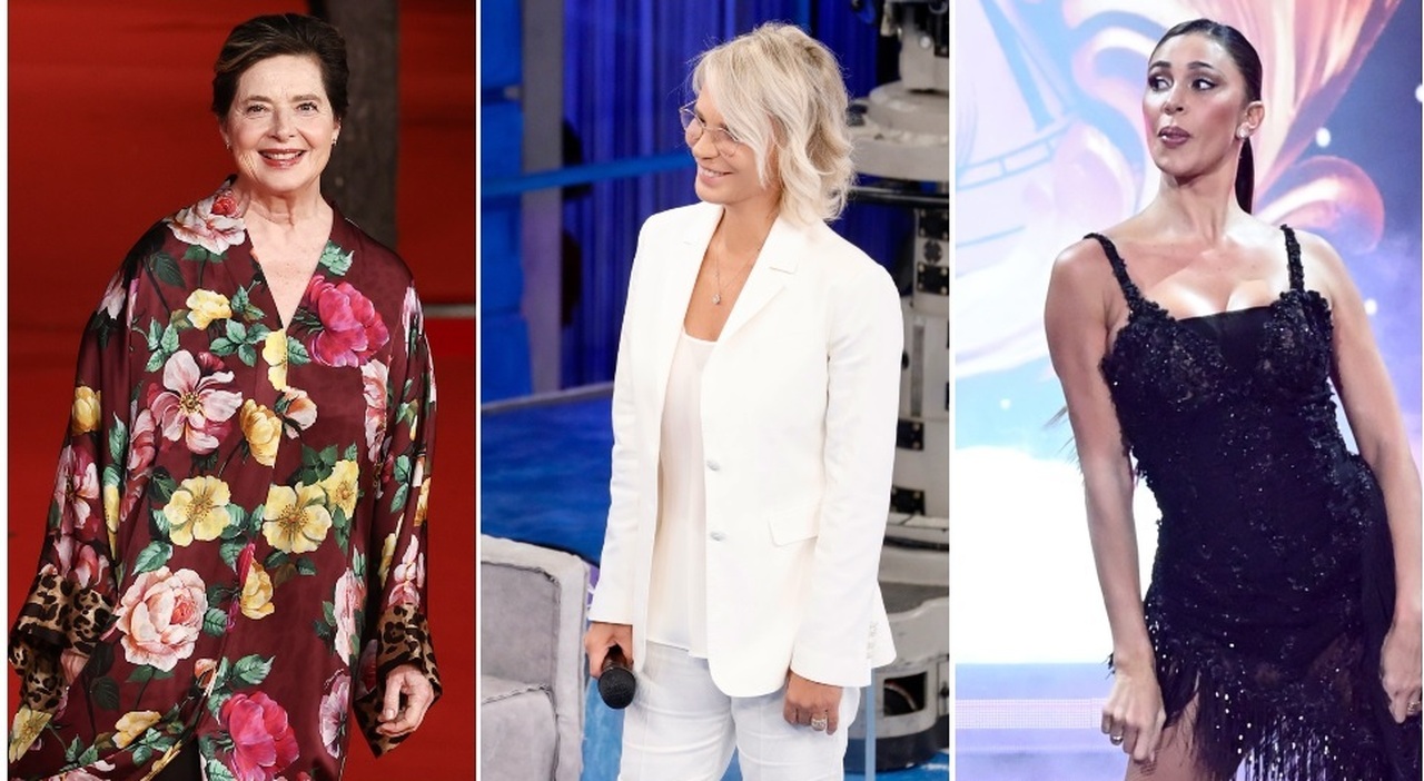 belve riparte con isabella rossellini e belen rodriguez ma gli occhi sono su maria de filippi