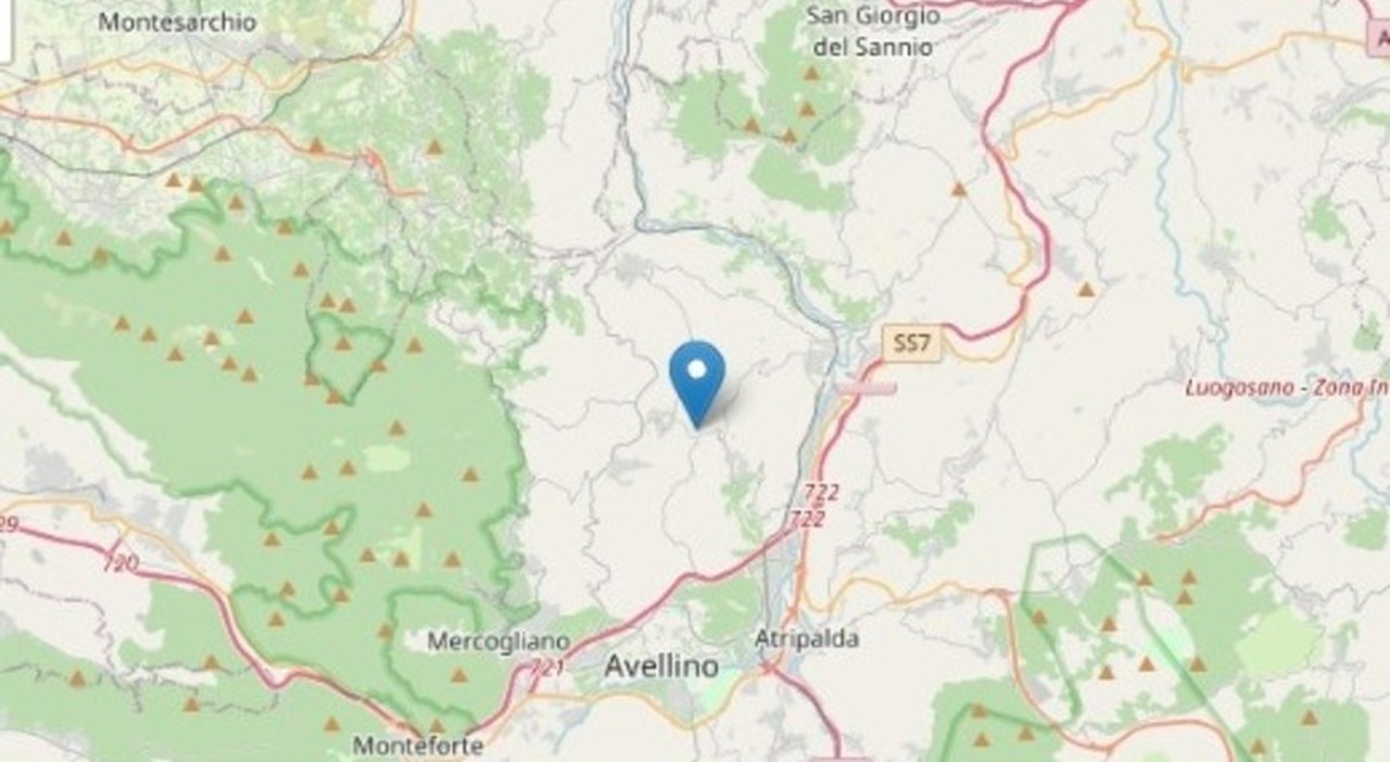 terremoto oggi ad avellino forte scossa avvertita a napoli salerno e benevento epicentro grottolella