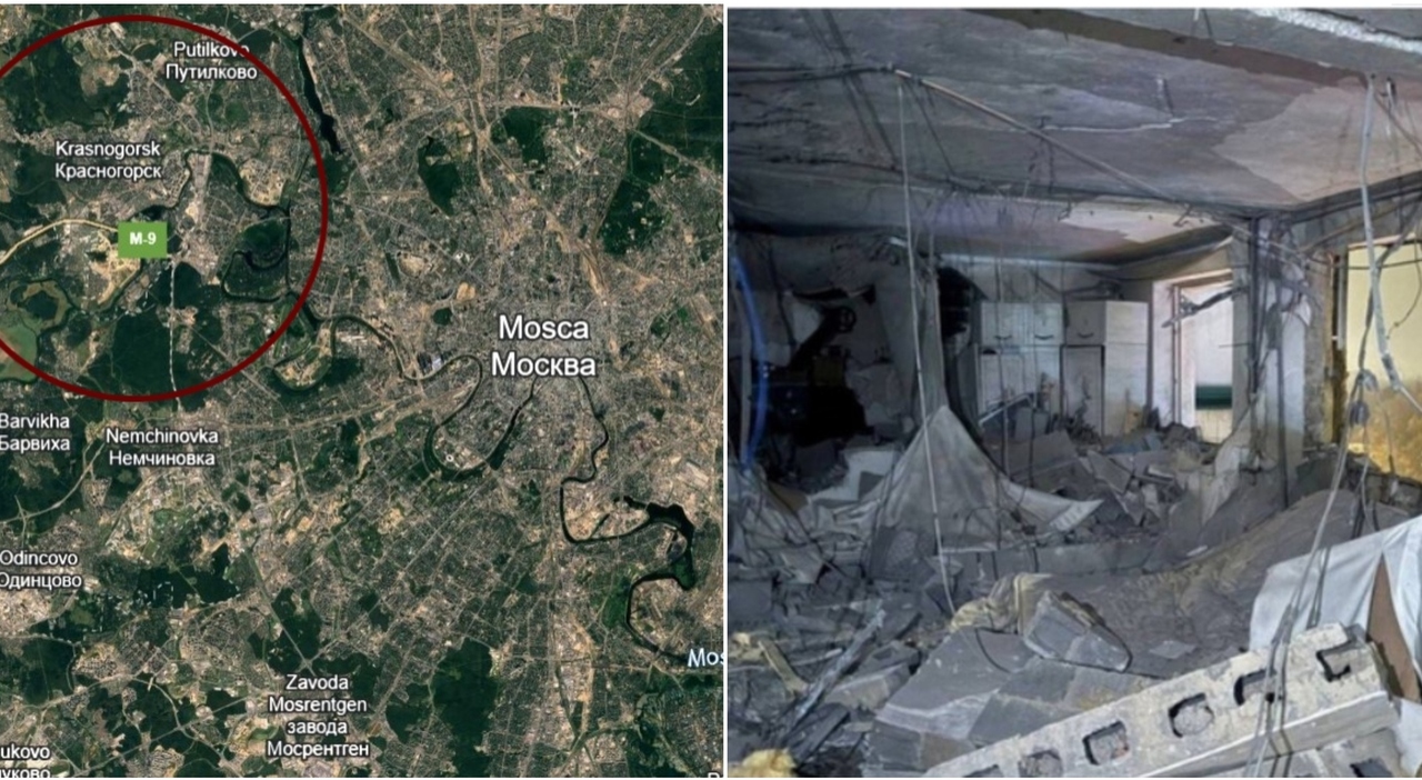 Mosca sotto attacco, drone colpisce un palazzo a Krasnogorsk (20 km dalla Capitale): cinque feitti Mosca sotto attacco, drone colpisce un palazzo a Krasnogorsk (20 km dalla Capitale): cinque feitti