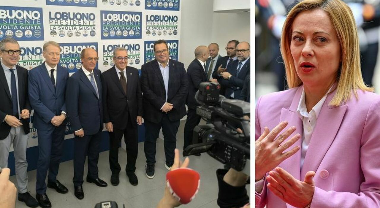 Regionali, Meloni a Bari per sostenere Lobuono: «Il 10 novembre comizio con i leader del centrodestra» Regionali, Meloni a Bari per sostenere Lobuono: «Il 10 novembre comizio con i leader del centrodestra»