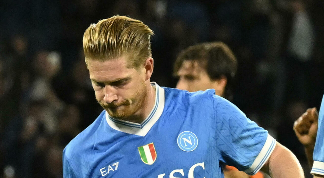 infortunio de bruyne oriali prima di lecce napoli kevin si opera domani almeno 3 4 mesi fuori