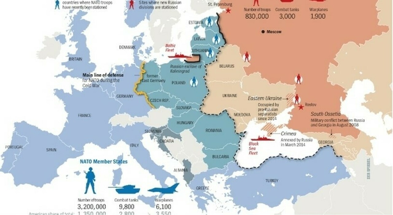 Perché gli Usa ritirano le truppe sul fianco Est della Nato, i droni al posto dei soldati (ma potrebbero non bastare) Perché gli Usa ritirano le truppe sul fianco Est della Nato, i droni al posto dei soldati (ma potrebbero non bastare)