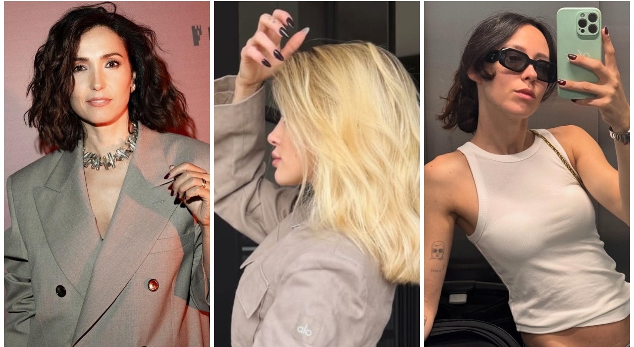 unghie autunno 2025 il marrone intenso domina le tendenze da aurora ramazzotti a caterina balivo le celebs puntano sulla raffinatezza