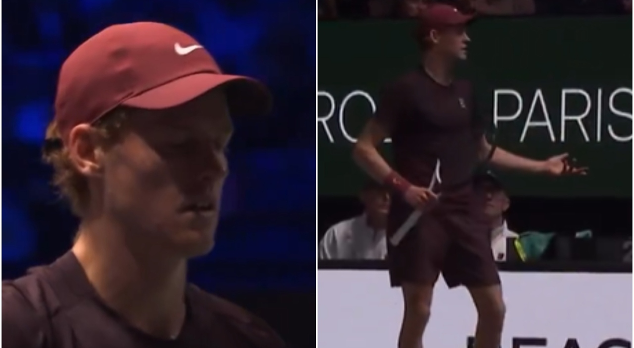 Jannik Sinner, i problemi fisici, il nervosismo e la lite con l Jannik Sinner, i problemi fisici, il nervosismo e la lite con l