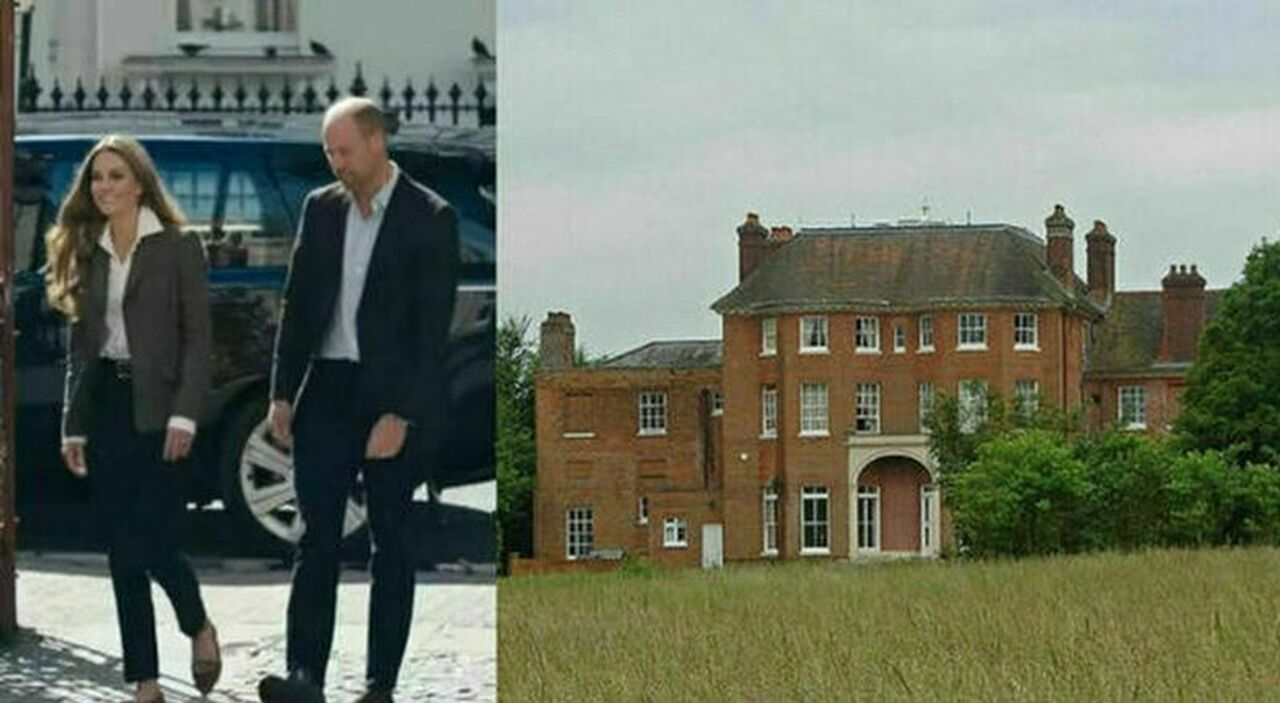 william e kate il trasloco a forest lodge 232 completo vivranno l236 insieme ai figli poi la festa al pub con chi li ha aiutati