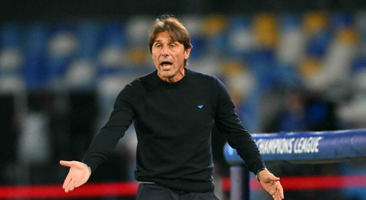 Napoli Eintracht, Conte nel post partita: «Abbiamo dominato, ma se non segni non vinci» Napoli Eintracht, Conte nel post partita: «Abbiamo dominato, ma se non segni non vinci»