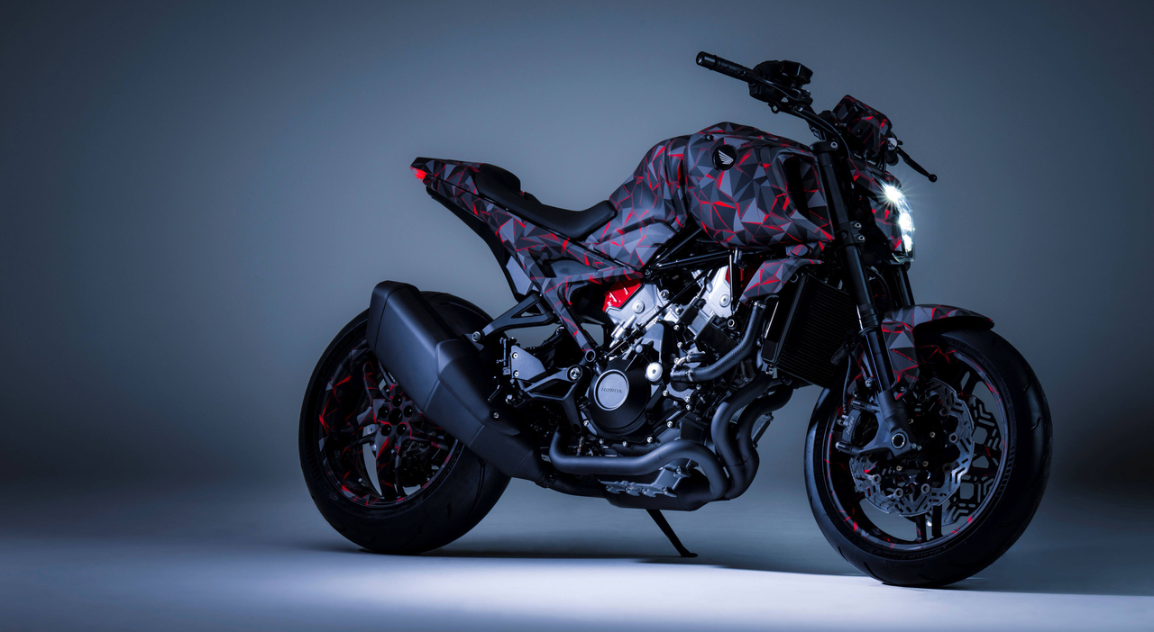 Honda V3R 900 E-Compressor Prototype