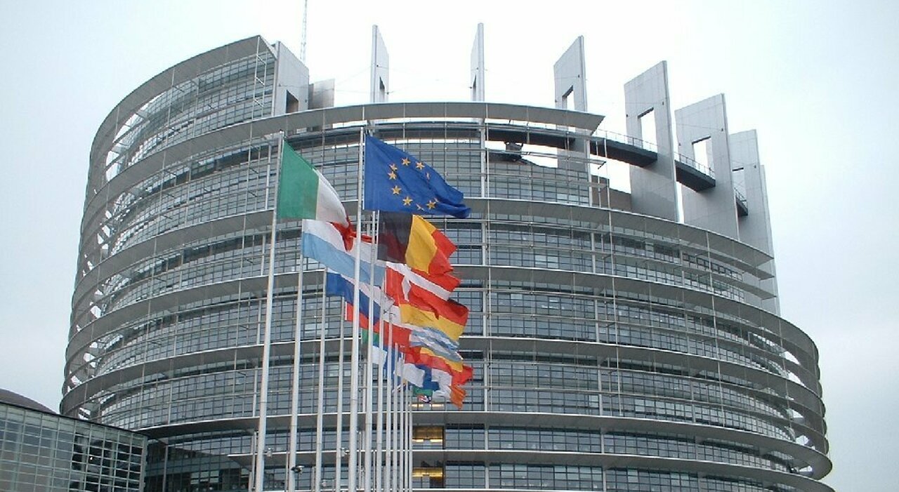 La sede del parlamento europeo a Strasburgo