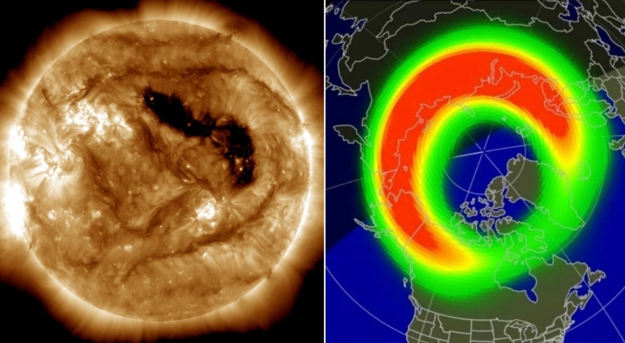 ??Tempesta geomagnetica di livello G3 in corso: rischio blackout e Gps in tilt, show di aurore polari. Le cause e quanto durerà ??Tempesta geomagnetica di livello G3 in corso: rischio blackout e Gps in tilt, show di aurore polari. Le cause e quanto durerà