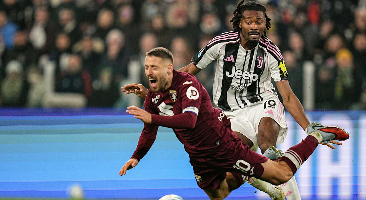 Juventus Torino 0 0, le pagelle: Di Gregorio favoloso (7), Vlahovic non punge (5). Zhegrova mostra talento (6,5)