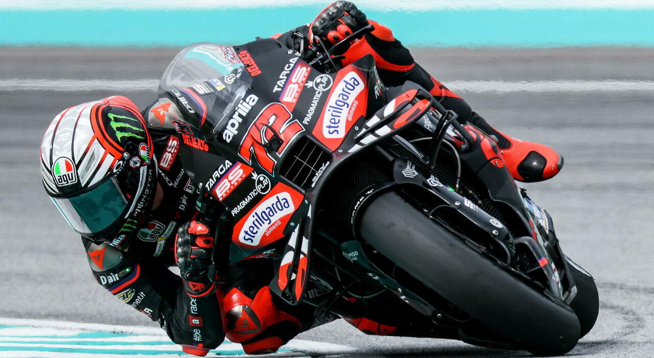 Marco Bezzecchi su Aprilia