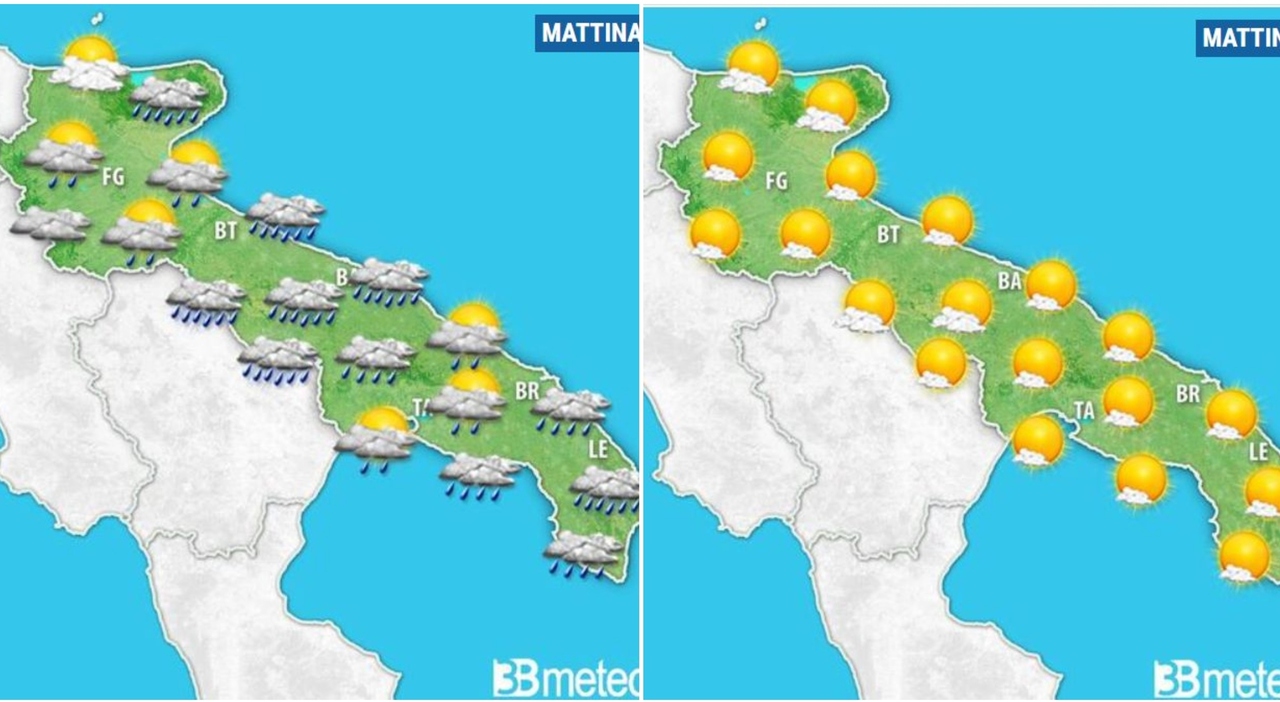 Dopo il maltempo torna il sole, ma non durerà molto: ecco le previsioni meteo in Puglia