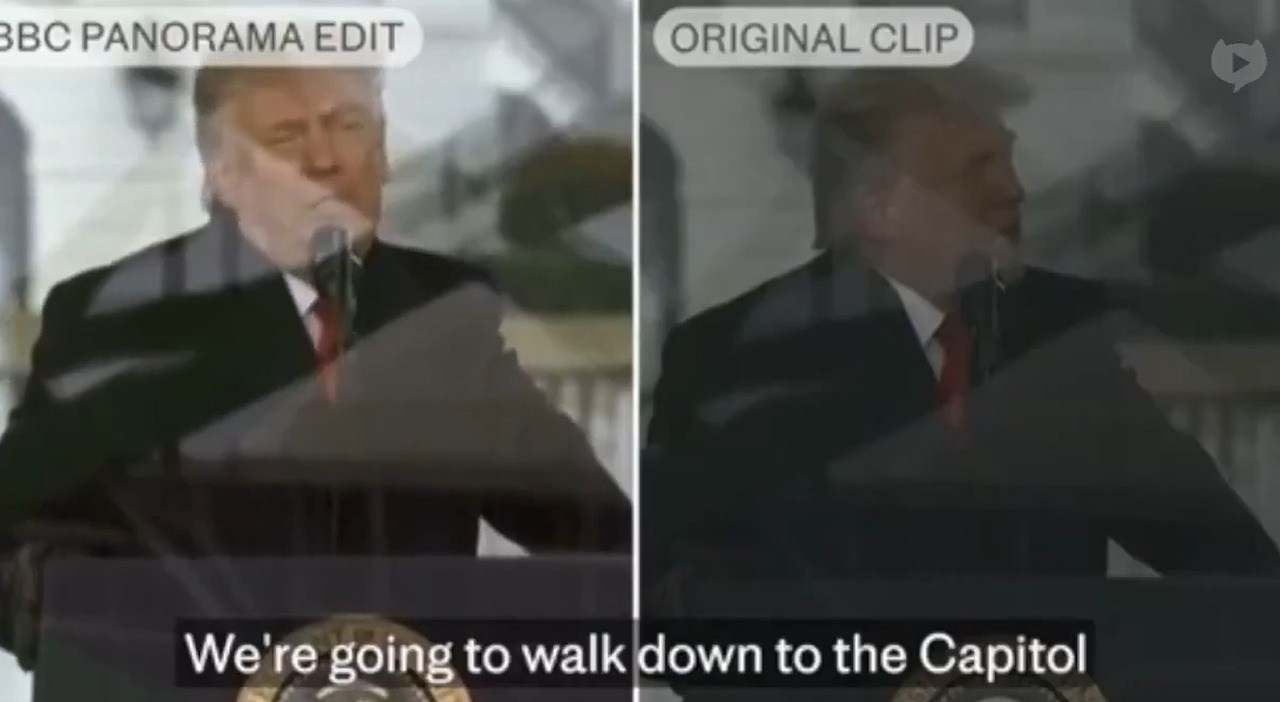 Trump, ecco le frasi ritoccate nel documentario della Bbc: «Marceremo al Campidoglio, sarà un inferno»