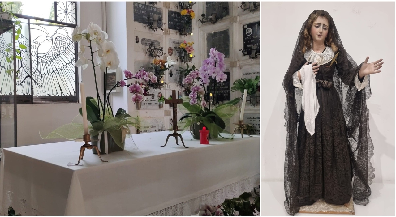 Lecce, Madonna rubata al cimitero e trovata a Malta: la gioia del priore