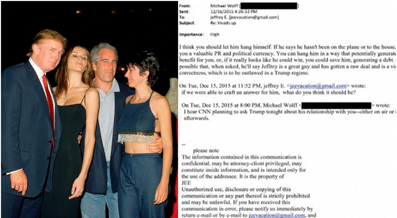 epstein rivelate tre email trump ore con virginia giuffre il presidente usa dem provano a distrarre con questa bufala