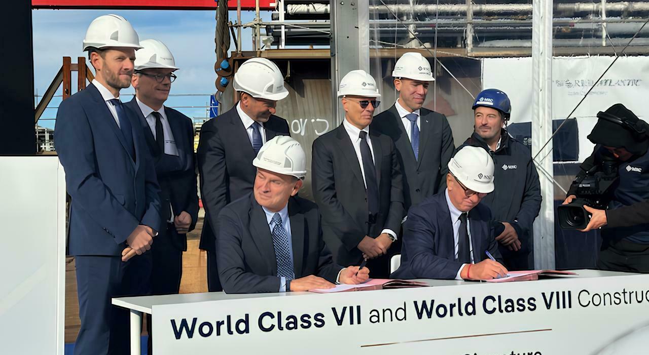 La firma dell'accordo