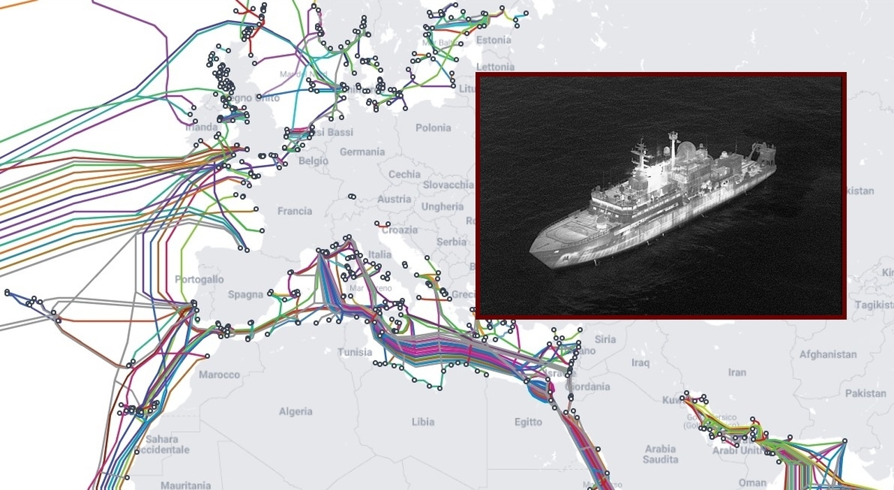 Yantar, la nave russa che spia la Nato "sott