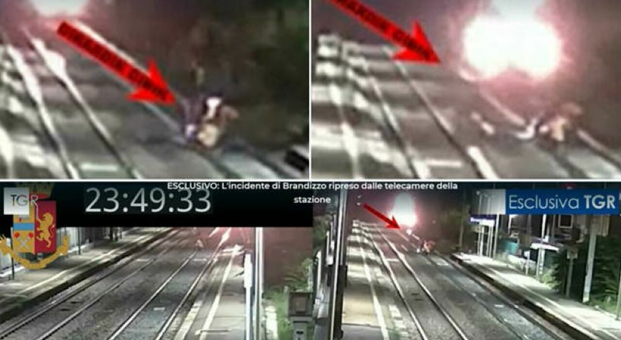 Incidente di Brandizzo, spunta il video inedito della strage: il treno travolge gli operai al lavoro sui binari